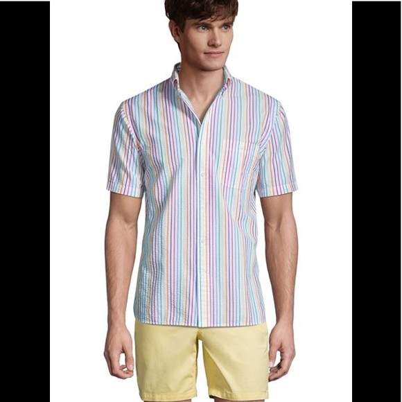 🆕👔ELEMENT SEARSUCKER COTTON SHIRT👔🆕 - Picture 3 of 16